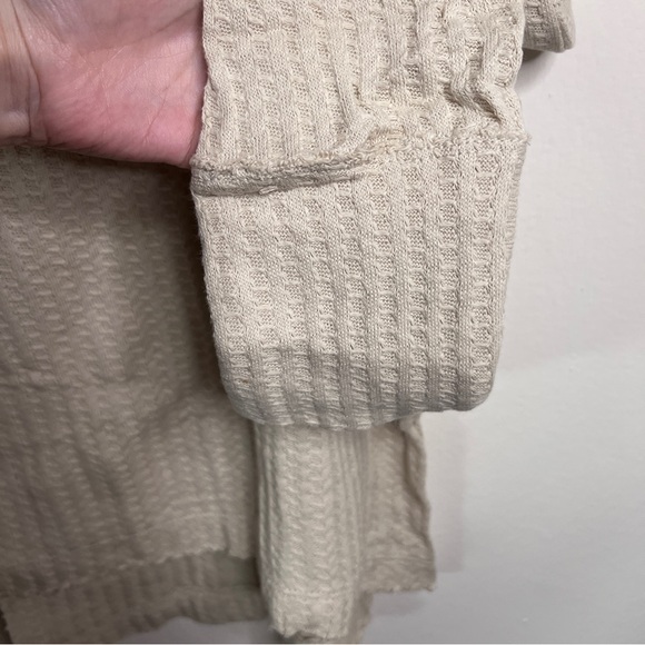 NWT Free People Juicy Long Sleeve Mock Neck Top in Stone Cold - Picture 7 of 10